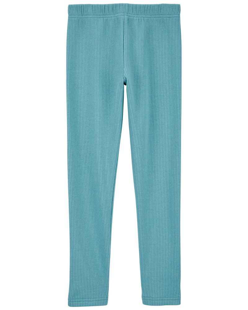 Kid Cozy Ribbed Leggings, image 2 of 4 slides