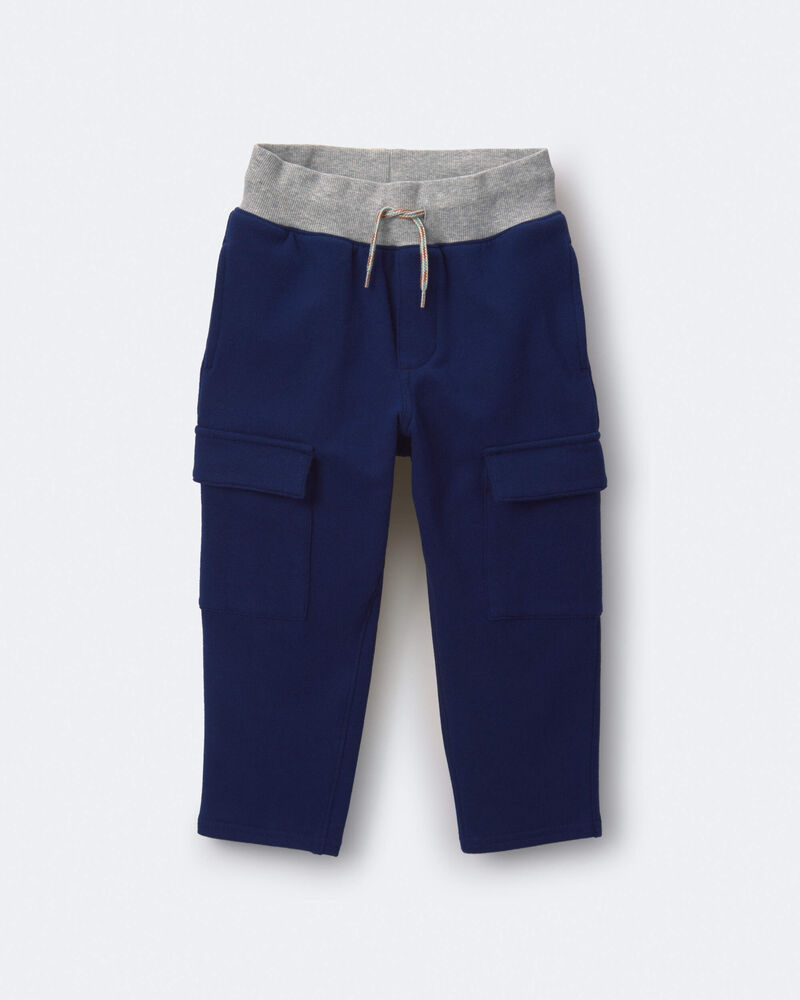 Tout-petit gar&ccedil;on - Pantalon cargo - Bleu marine, image 2 sur 7 diapositives