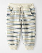 Baby 2-Piece Organic Cotton Velour Pullover & Pant Set, image 2 of 4 slides