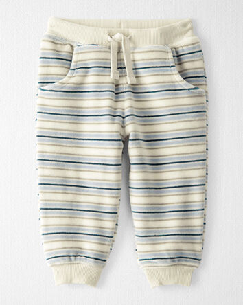 Baby 2-Piece Organic Cotton Velour Pullover & Pant Set, 