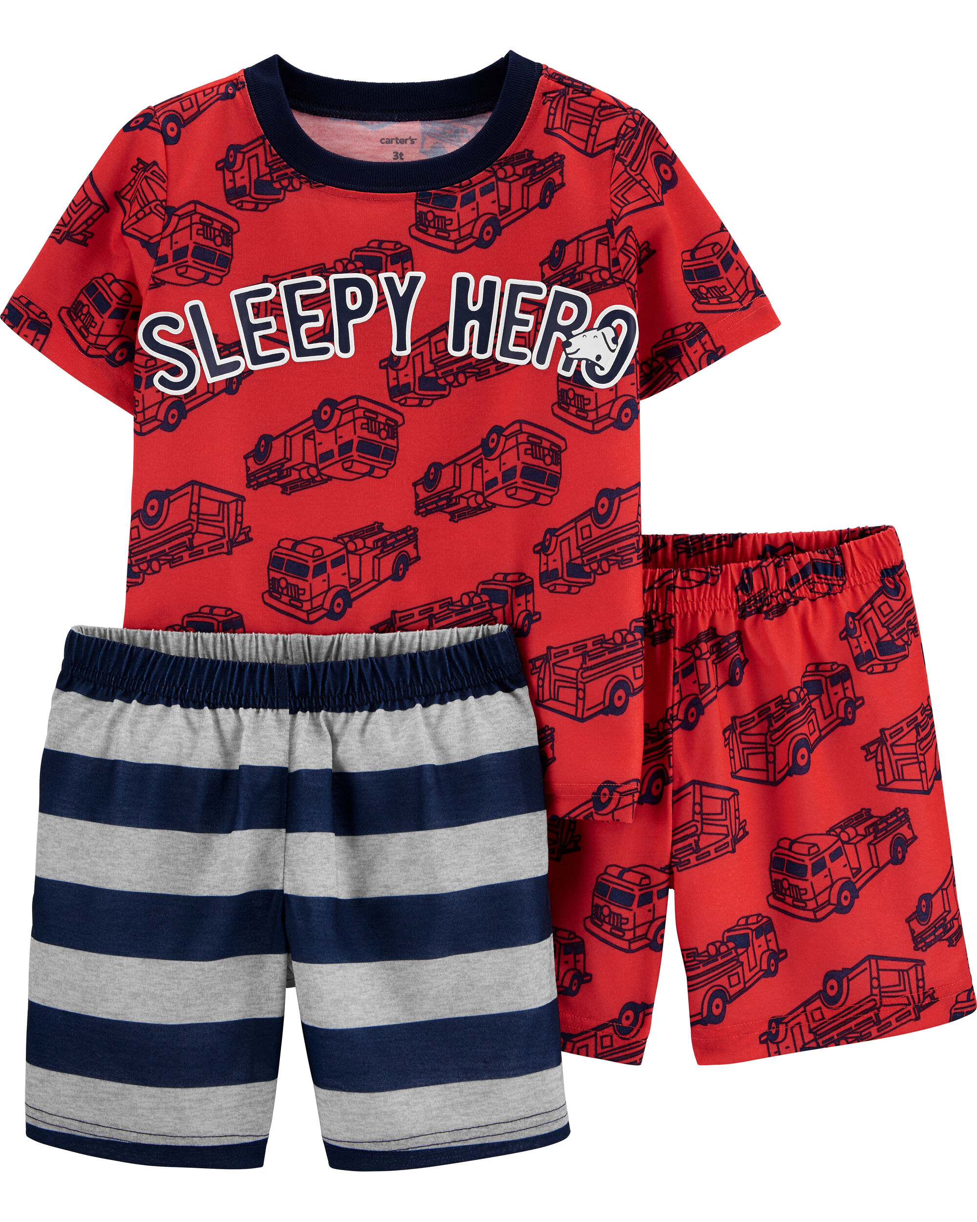 baby boy short pjs