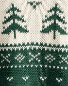 B&eacute;b&eacute; - Chandail tricot motif jacquard en coton biologique, image 3 sur 3 diapositives