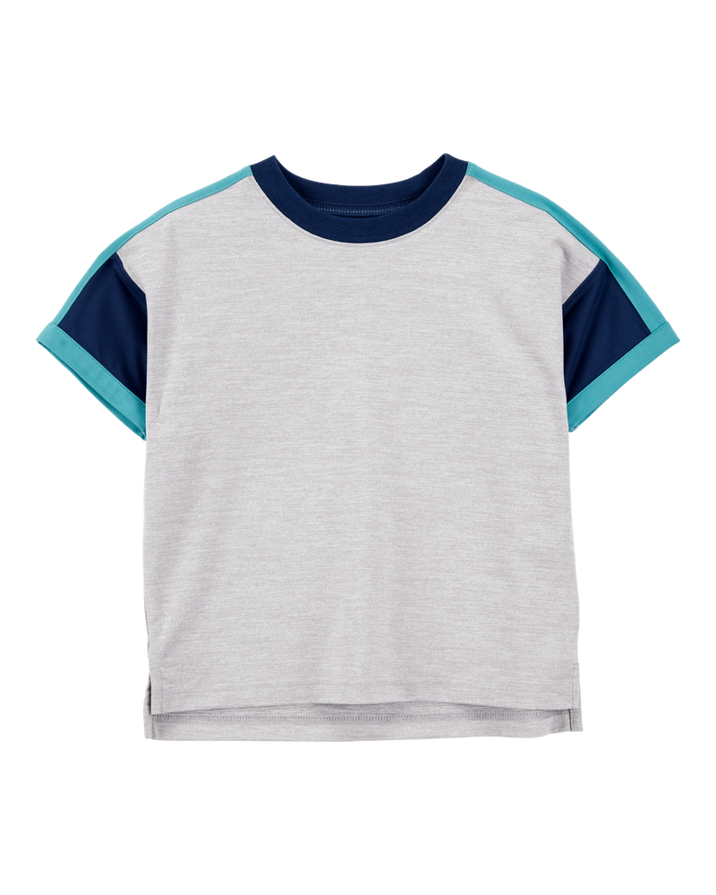 Enfant en bas âge T-shirt raglan de sport - Chiné, image 1 sur 4 diapositives