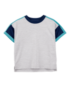 Enfant en bas âge T-shirt raglan de sport - Chiné, image 1 sur 4 diapositives