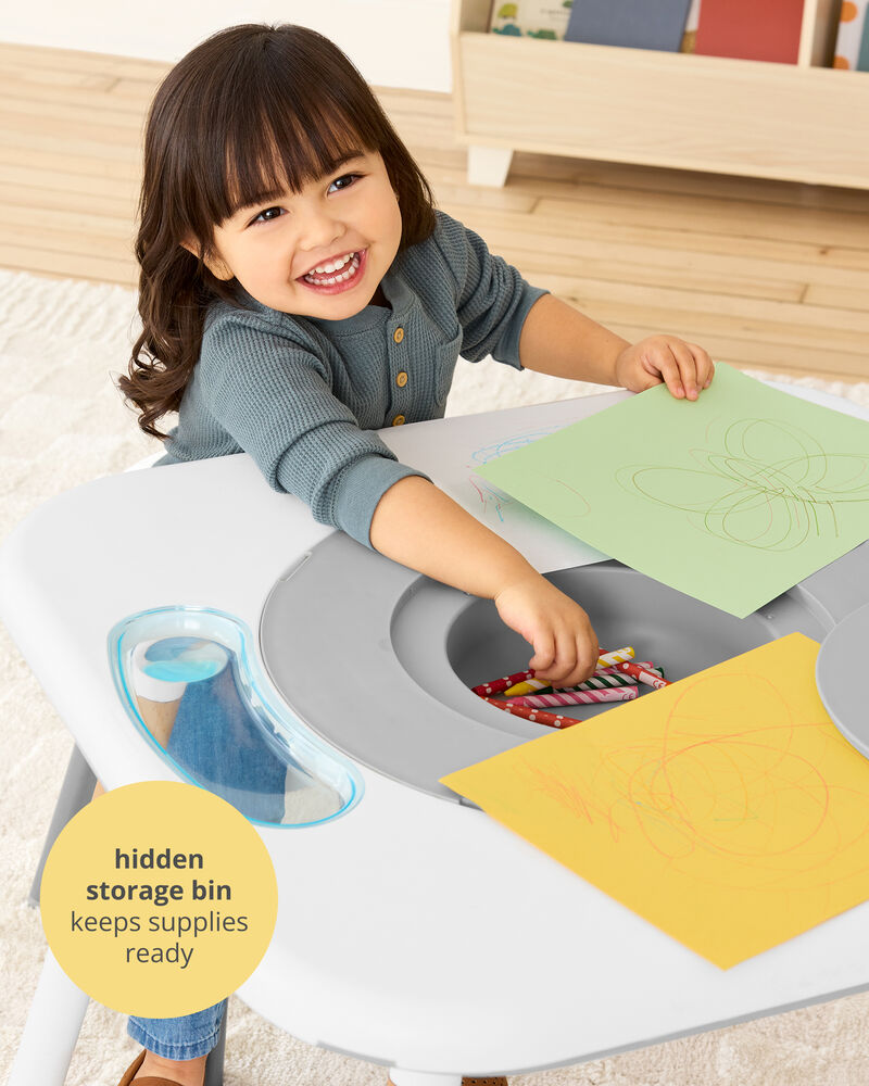 Discoverosity Montessori-Inspired 3-Stage Activity Center & Play Table, image 6 of 7 slides