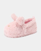 Girls Bunny Slippers - Pink, image 6 of 6 slides