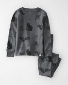Toddler 2-Piece Organic Cotton Pajamas in Spooky Creatures, image 1 of 3 slides