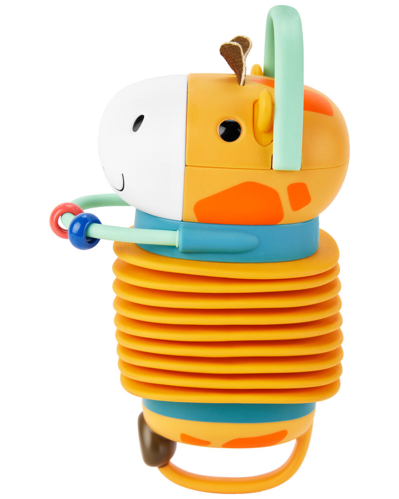 Jungle Beats Giraffe Accordion Baby Toy, image 4 of 6 slides