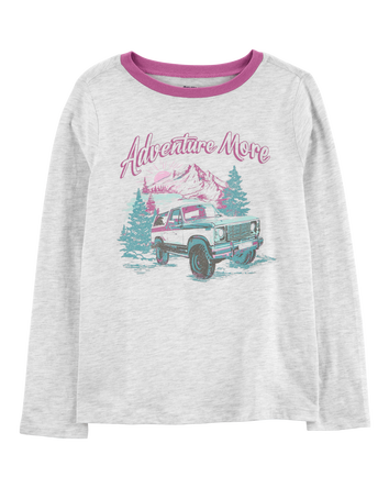 Kid Adventure Long-Sleeve Graphic Tee, 