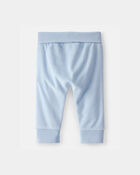 Baby Boy Terry Pants - Blue, image 2 of 4 slides