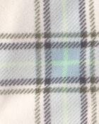 Baby Boy 3-Piece Plaid Fleece Layering Set - Green, image 4 of 6 slides