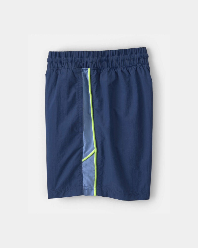 Boys Colourblock Active Shorts - Blue, image 3 of 5 slides