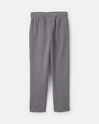 Boys French Terry Active Pants - Gray, image 2 of 4 slides