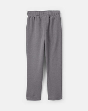 Boys French Terry Active Pants - Gray, 
