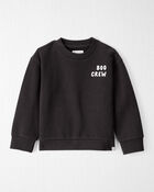 Toddler Organic Cotton Boo Crew Sweatshirt, image 1 of 5 slides