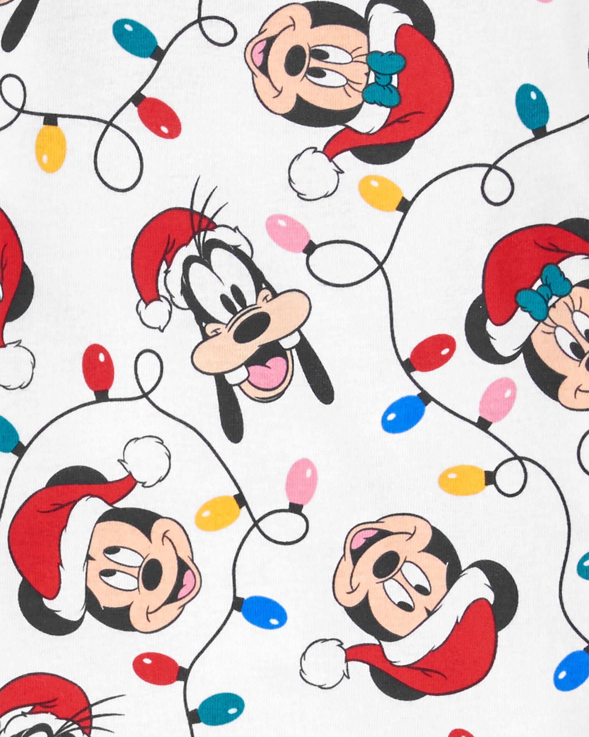 Christmas mickey mouse pyjamas best sale