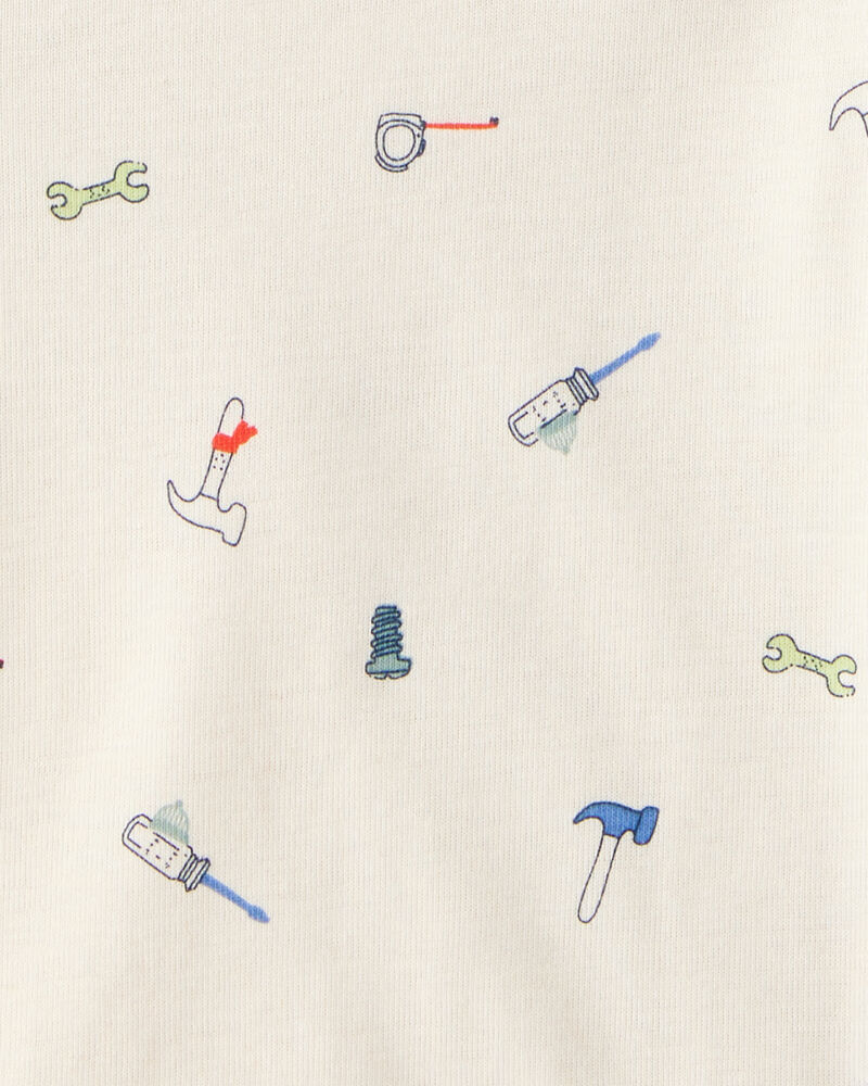 Baby Boy 5-Pack Train Multipack Bodysuits - Green/Blue, image 6 of 7 slides