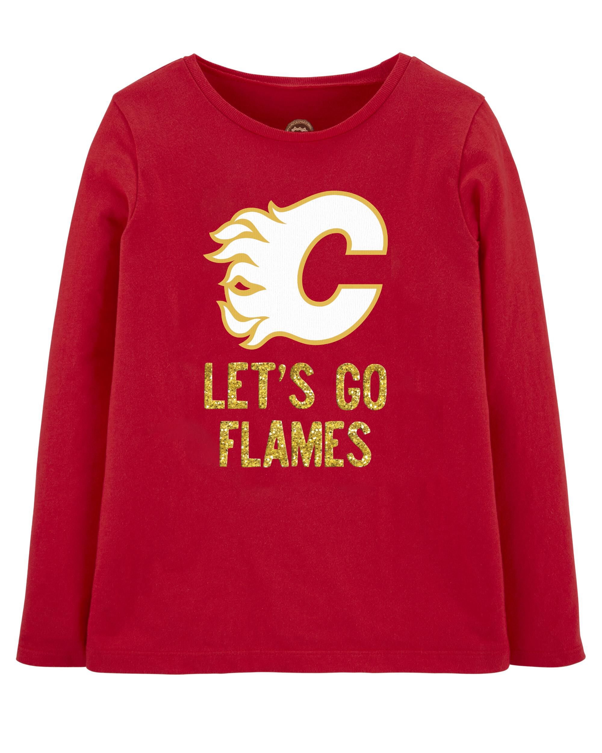 Kids Girls Kid NHL Calgary Flames Tee 8 Carter s