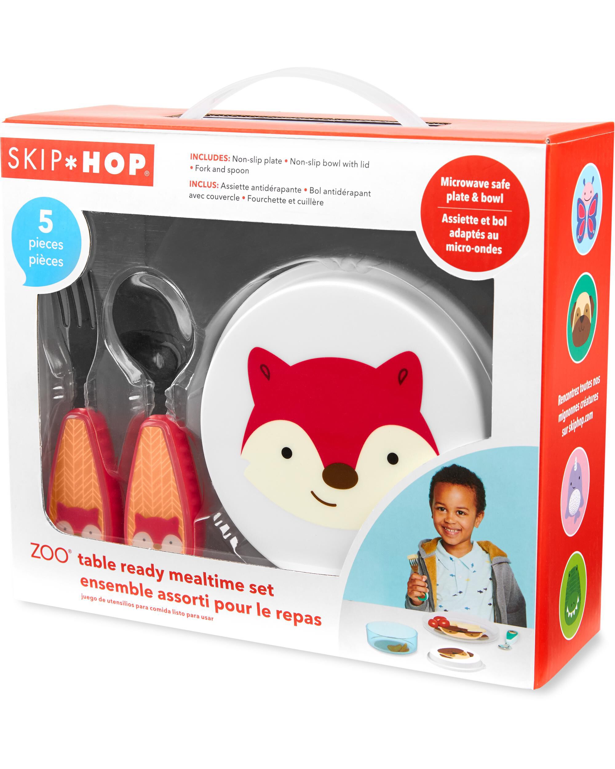 Multi ZOO Table Ready Mealtime Set Fox Carter s Oshkosh Canada