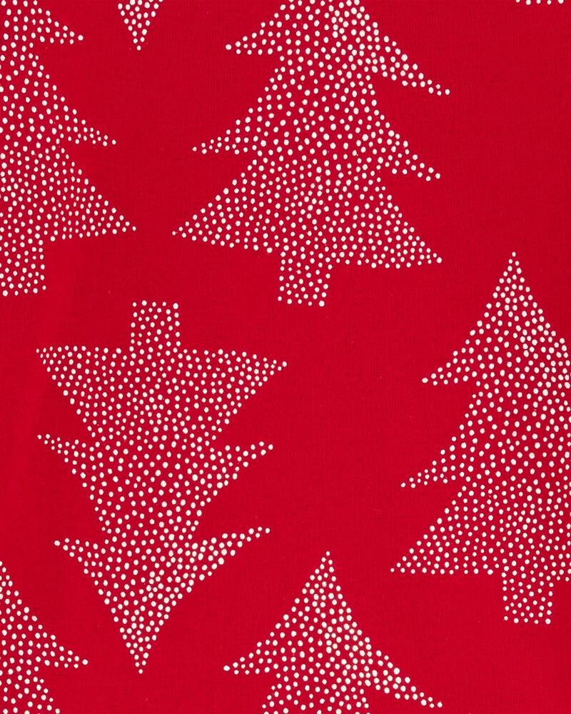 2-Piece Christmas Tree 100% Snug Fit Cotton Pyjamas, image 2 of 3 slides