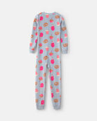 Filles - Pyjama ajust&eacute; 1 pi&egrave;ce en DreamPlush &agrave; motif aliment g&acirc;terie &ndash; Bleu, image 2 sur 3 diapositives