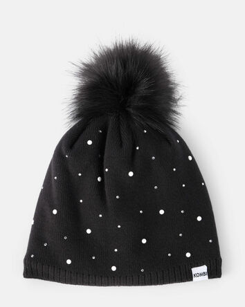 Girls KOMBI Flashy Pom Pom Toque, 