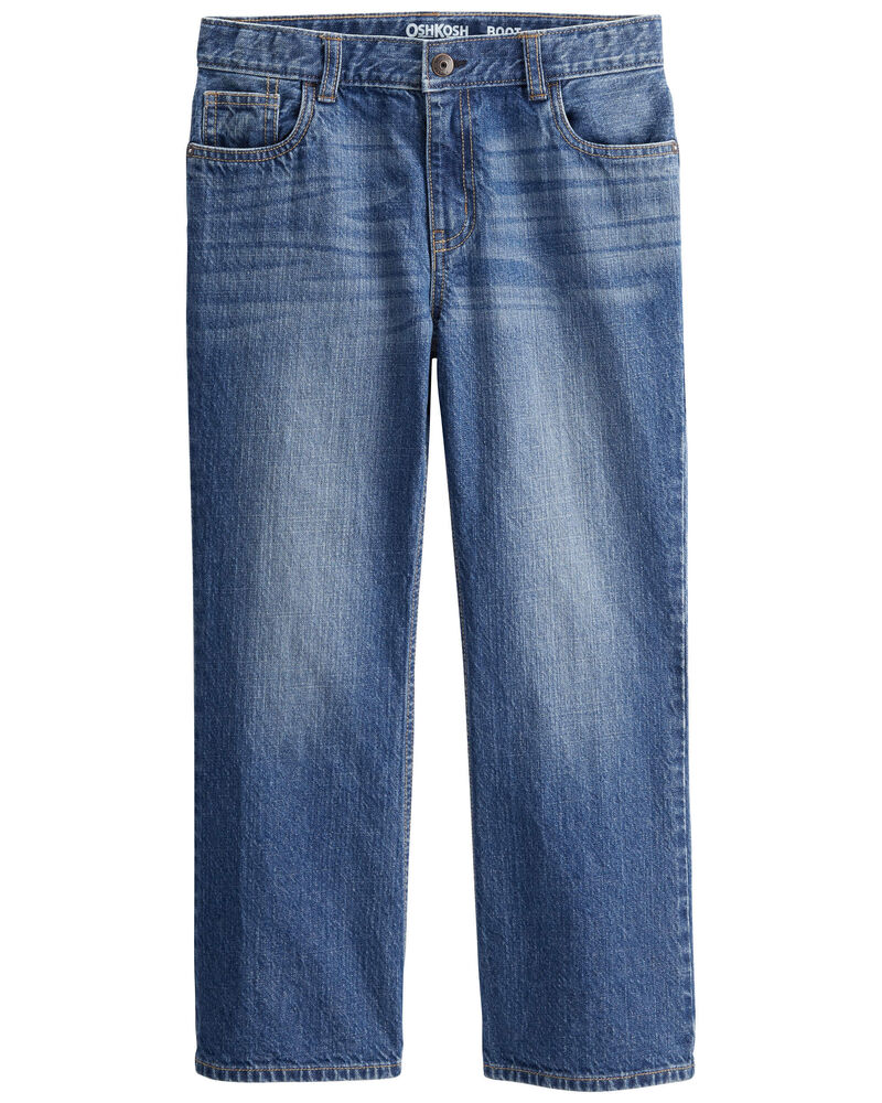 Enfant Jeans droit délavage héritage costaud, image 1 sur 3 diapositives