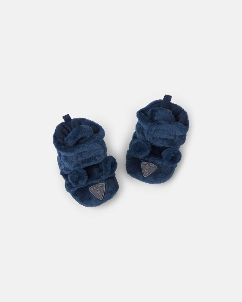 Boys Kombi Velboa Bootie - Navy, image 1 of 1 slides