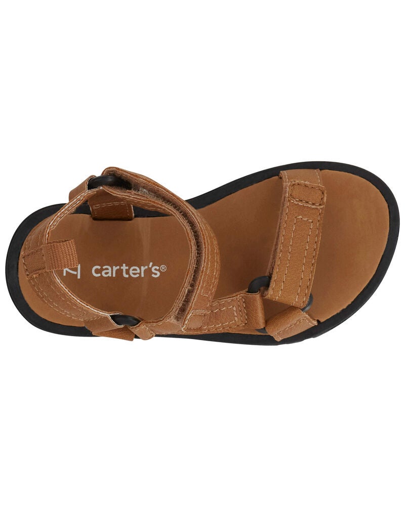 Toddler Hook & Loop Strap Sandals, image 4 of 7 slides