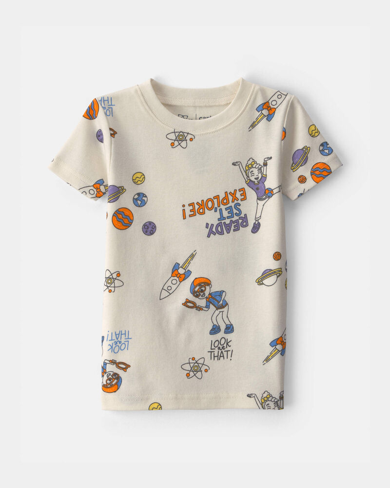 B&eacute;b&eacute; - Pyjama 2 pi&egrave;ces manches courtes &agrave; motif Blippi, image 2 sur 4 diapositives
