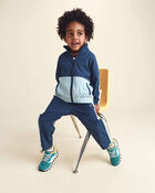 Pantalon d&rsquo;entra&icirc;nement &agrave; enfiler pour tout-petit - Bleu marine, image 2 sur 7 diapositives