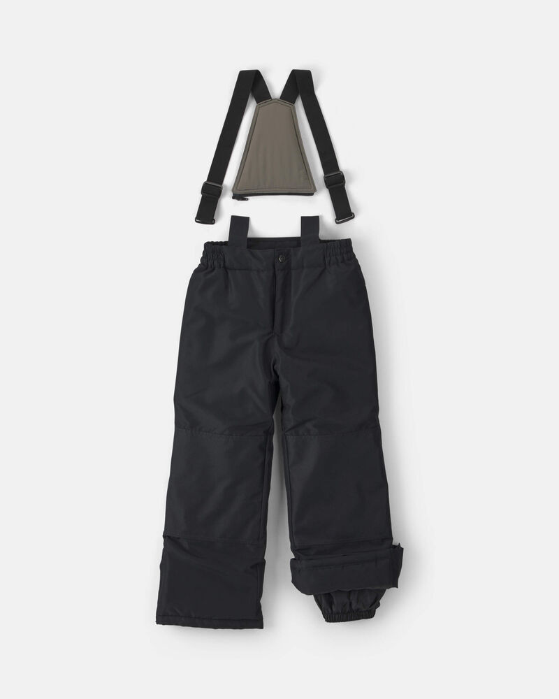 Boys 2 Piece Puffer Snowsuit- Taupe, image 3 of 13 slides