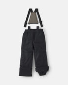 Boys 2 Piece Puffer Snowsuit- Taupe, image 3 of 13 slides
