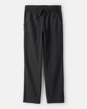 Garçons - Pantalons de jogging en polaire - Noir, 