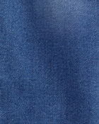 Tout-petit Jean cargo en tricot de denim emblématique - Délavage ozone, image 4 sur 5 diapositives