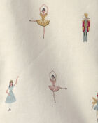 Baby Boy 2-Piece Organic Cotton Top & Pant Set in Nutcracker, image 3 of 5 slides
