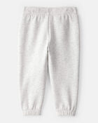 Baby Girl Cotton Joggers - Grey, image 2 of 4 slides