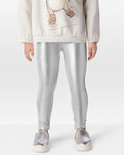 Toddler Metallic Leggings, image 1 of 6 slides