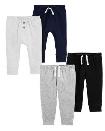 4-Pack Pull-On Pants, 