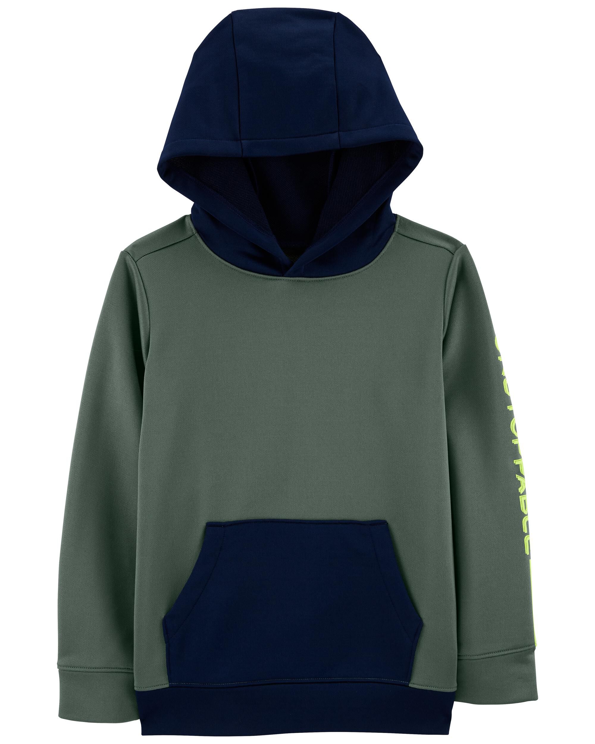 Navy hotsell green hoodie