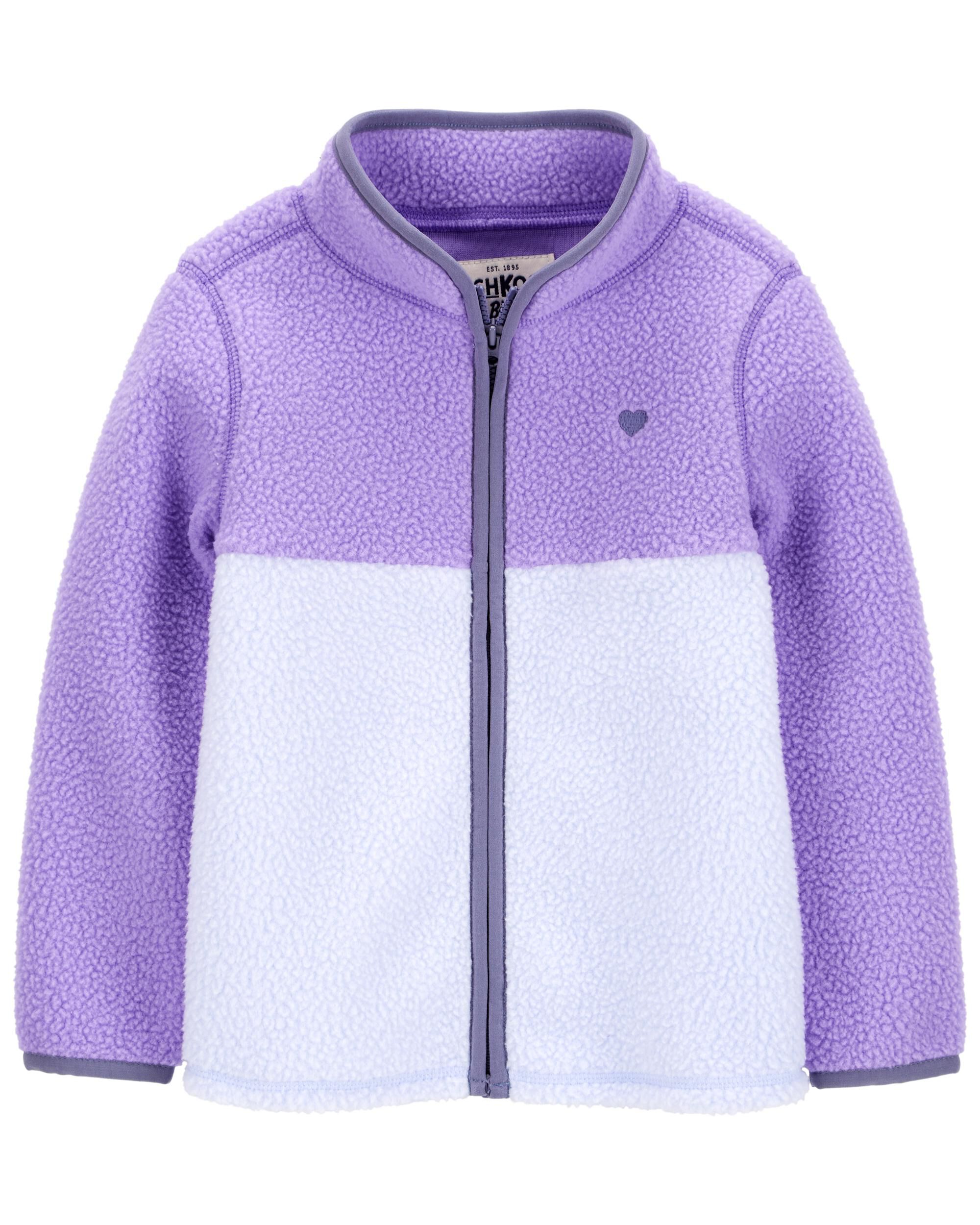 Purple baby jacket clearance