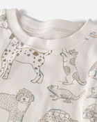 Baby 2-Piece Organic Cotton Pyjama in Pet-Print, image 2 of 4 slides