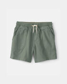 Boys Twill Shorts - Green, image 1 of 4 slides