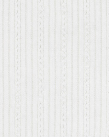 Jeune T-shirt court à motifs ajourés, 