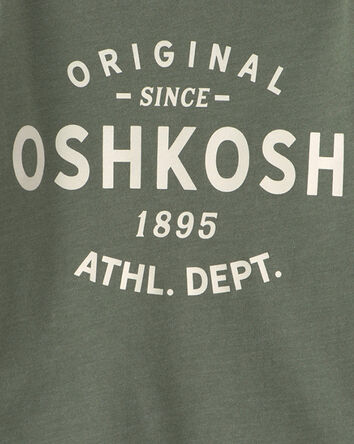 Baby Boy Oshkosh Logo Long-Sleeve Tee - Green, 