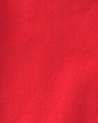 Toddler Solid Short-Sleeve Pocket Tee - Red, image 2 of 3 slides