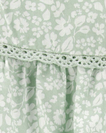 Baby Floral Eyelet Bodysuit, 