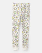 Kid Easter Scavenger Hunt 100% Cotton Snug Fit 2-Piece Pyjama Set - Ivory, image 3 of 5 slides