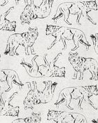Kid 4-Piece Wolf Pyjamas, image 3 of 4 slides