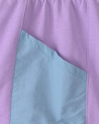 Tout-petit fille - Short en jersey bouclette - Mauve/Bleu, image 4 sur 5 diapositives